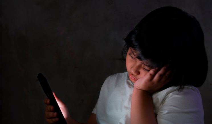 Burnout digital na infância 